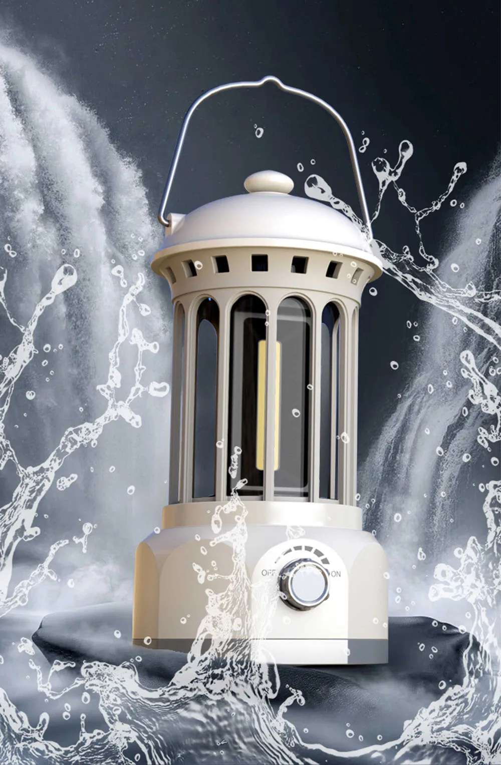 Outdoor COB Camping Lantern Retro Campsite Light Portable LED Emergency Lamp for Yard Camping Lights