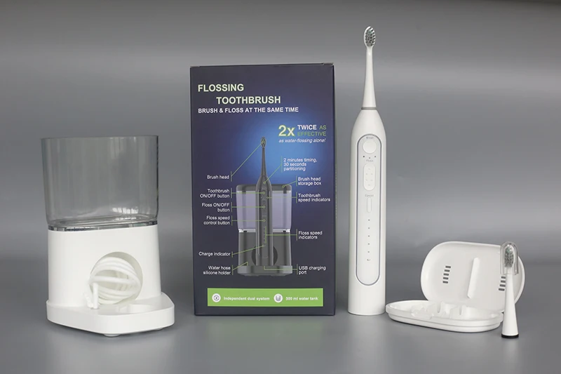 Ultra Professional Electric Water Flosser Teeth irrigator 500ml Portable Oral Cleaning Kit device