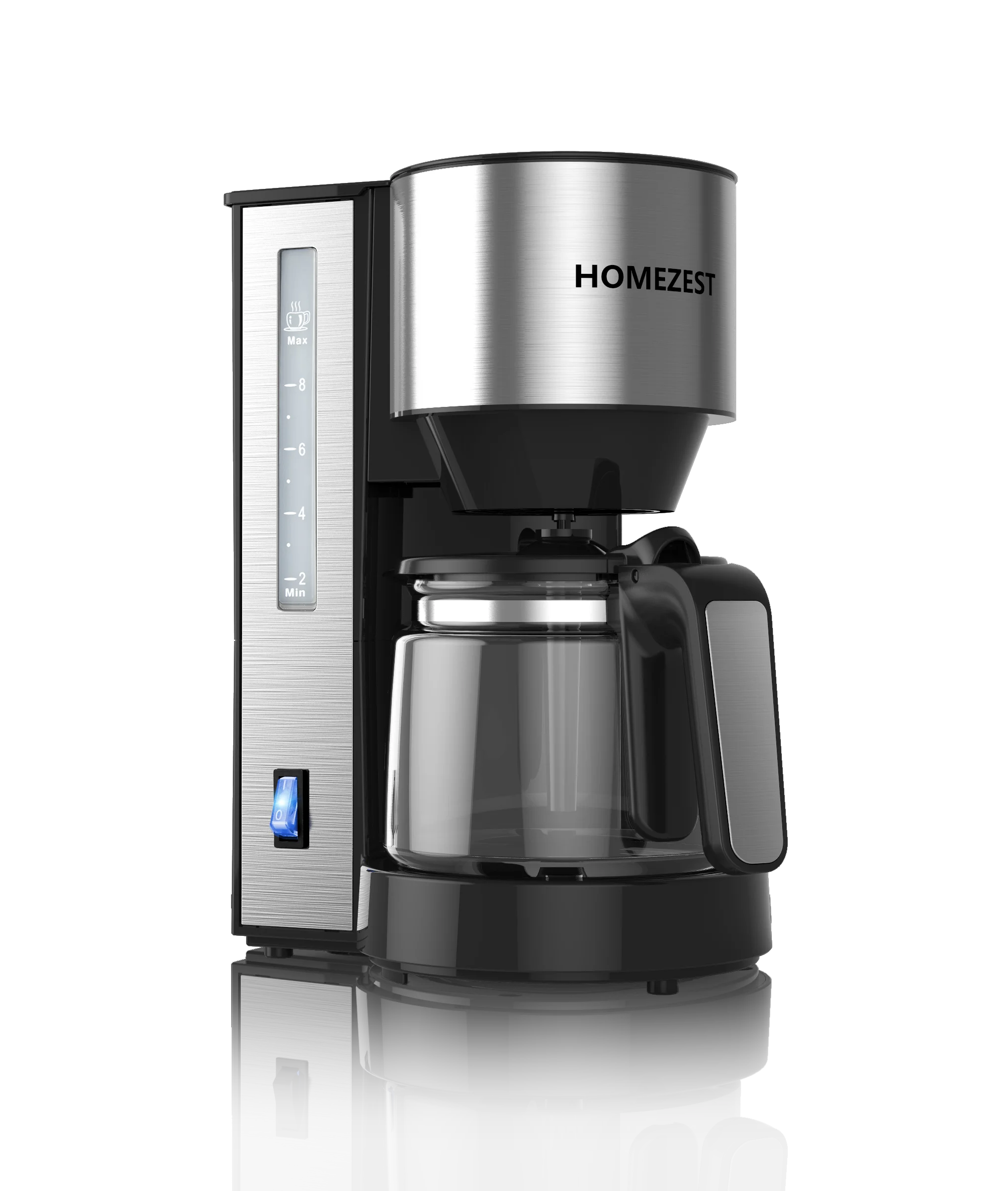 HOMEZEST CM1300B горячая Распродажа домашняя автоматическая кофемашина 1,25 л фильтр кофемашина CB Ce для отеля капельная Кофеварка ROHS
