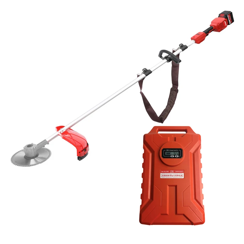 SENGXlN 36-72V multi-function battery brush cutter 19Ah Backpack Brush Cutter Electric PopularTrimmer for Grass