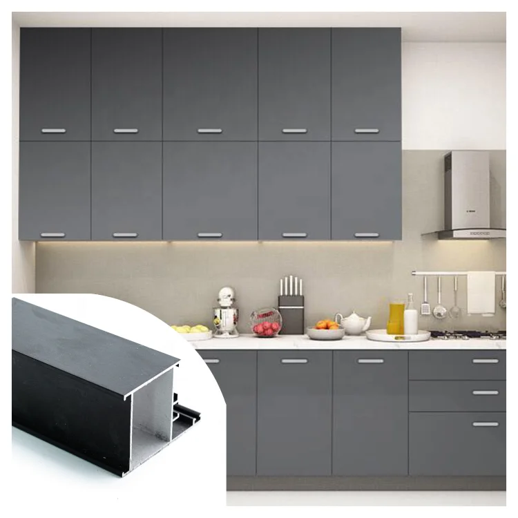 China Aluminum Profile Factory Wholesale Profiles Kitchen Cabinet Wardrobe Drawer Bedroom profiles