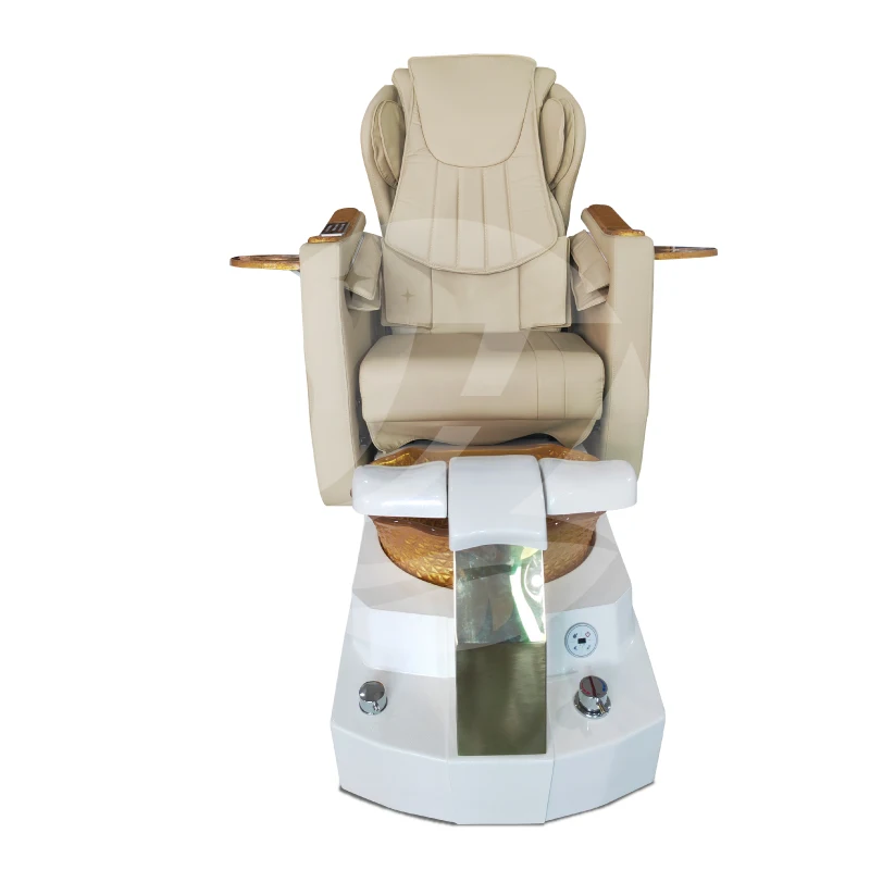 Modern luxury whirlpool light surfing foot spa massage manicure station airbag massage pedicure chairs for nail salon