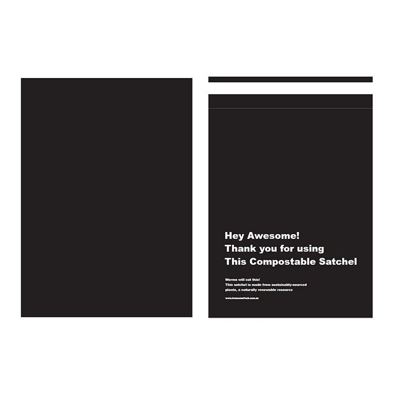 Eco biodegradable compostable pbat clothing package delivery poly mailing envelop mail shipping mailing mailer bag