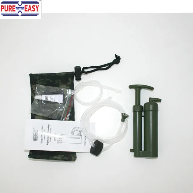 Hiker water filter/ survival water filter/ pump water filter