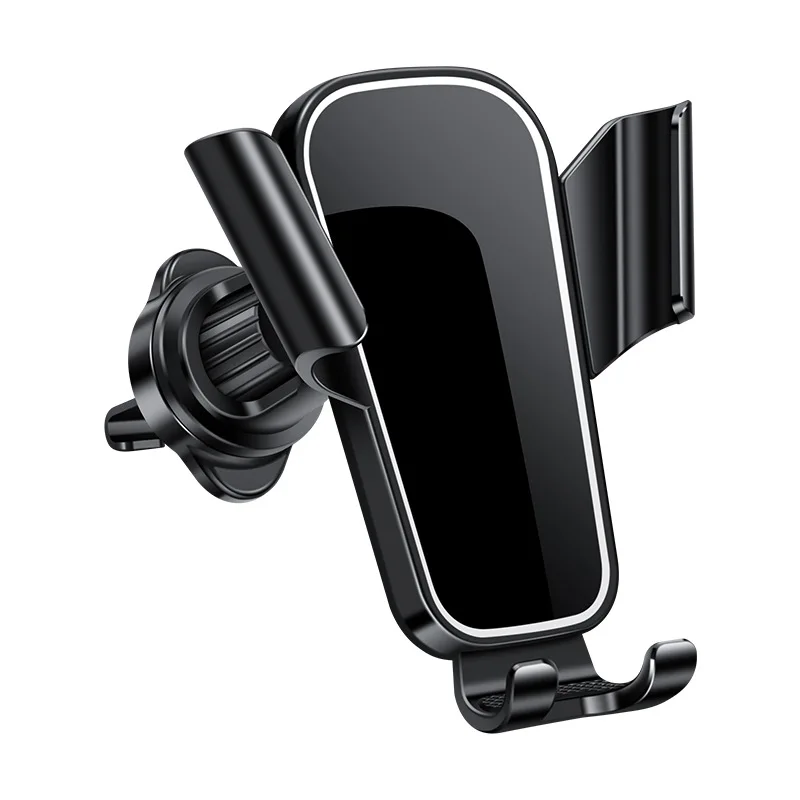 Car Mobile Phone Clip Stand Air Vent 360 Degree Rotation Cell Gravity Bracket Cd Slot Holder For Iphone