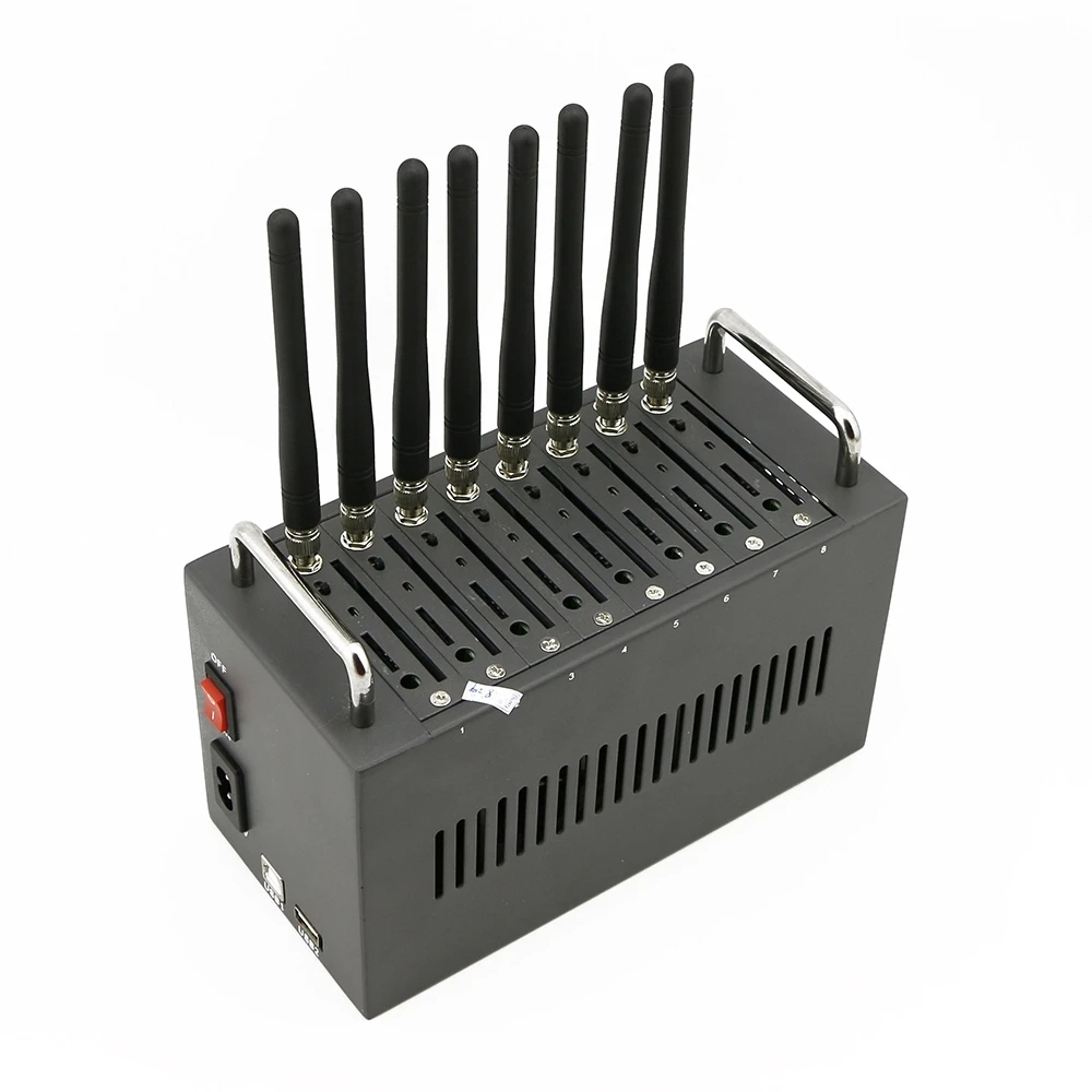 Broadcasting Advertisement 8 ports 4G LTE EC20 Bulk SMS GSM Modem Pool