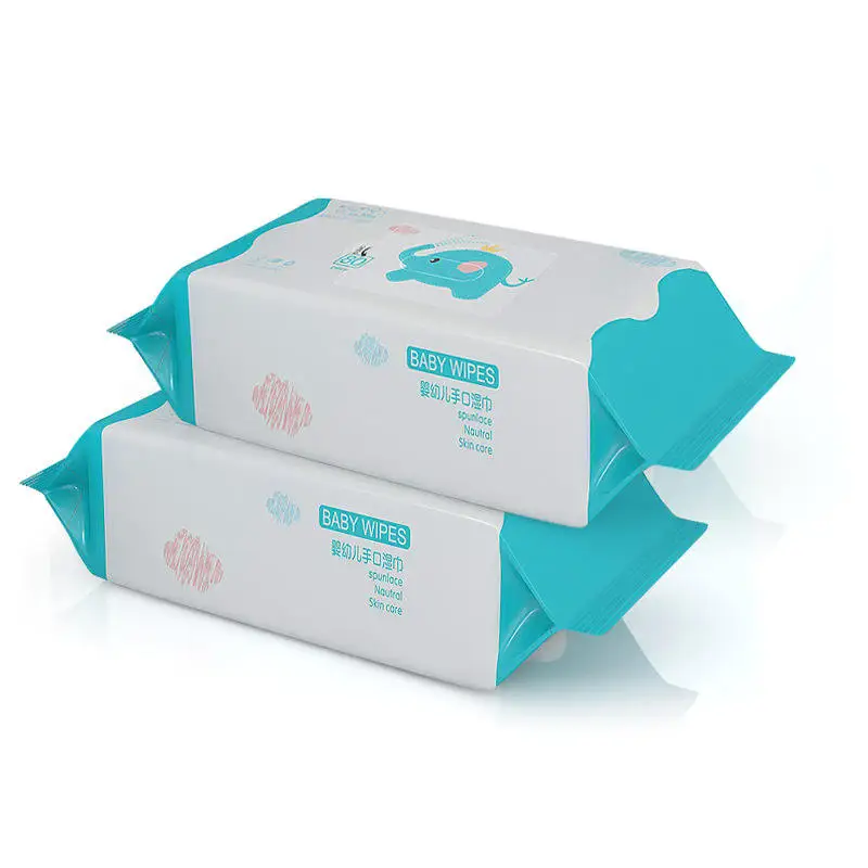 Clean Up With Machine Making Wet Baby Wipes In A Can