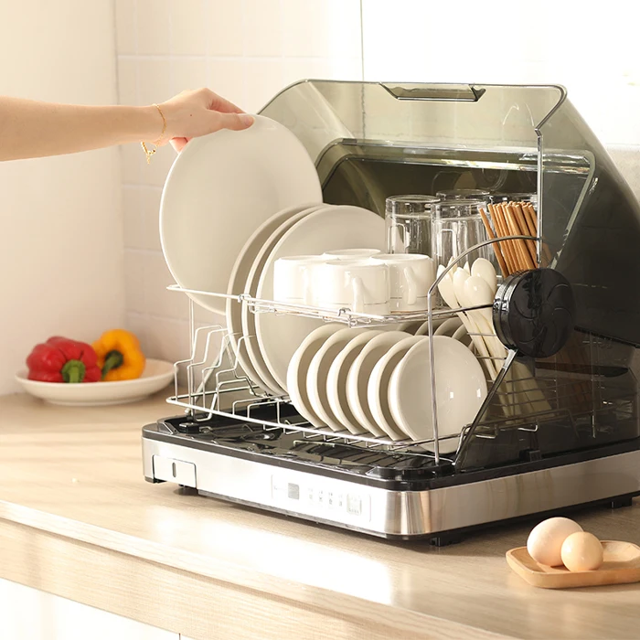 Сушилка для посуды с теплым воздухом настольное дезинфицирующее средство сушилка