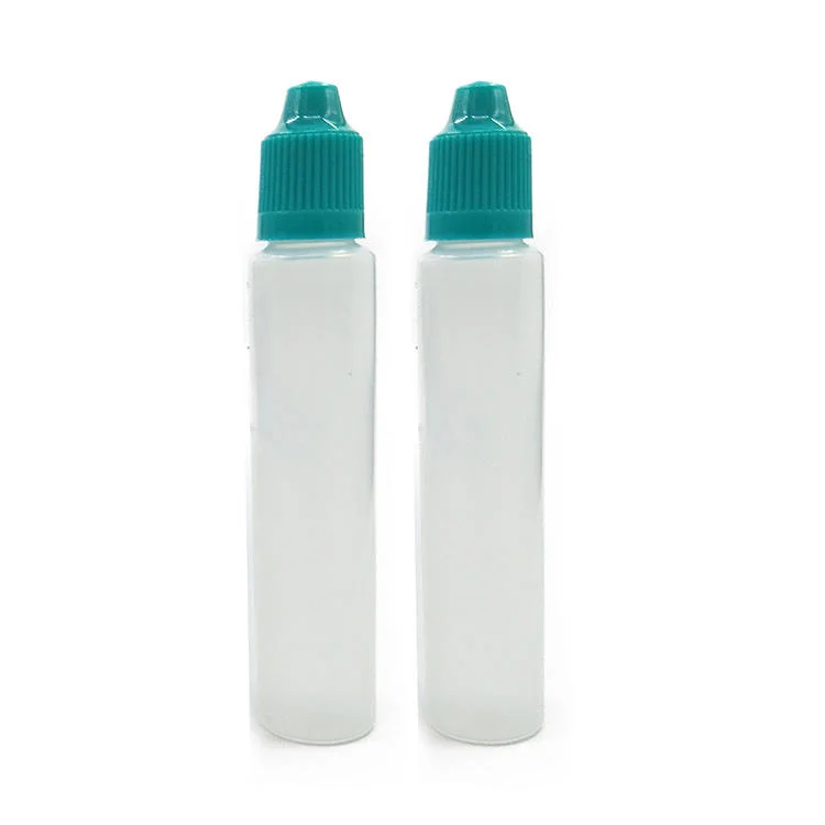 LDPE Liquide Dropper Bottle 5ml 10ml 15ml 20ml 30ml 50ml 60ml 80ml 100ML Plastic Squeezable Liquid Bottles