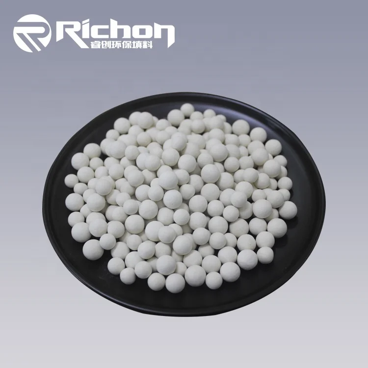 1/8' 1/4' Air Drying Activated Alumina For CO2 Removal Alumina Ball