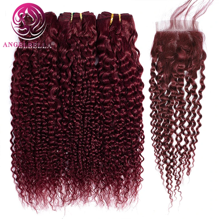 Water Wave Human Hair Bundles With Closure Bundle Of Hair Burmese Hair Bundles Vietnam