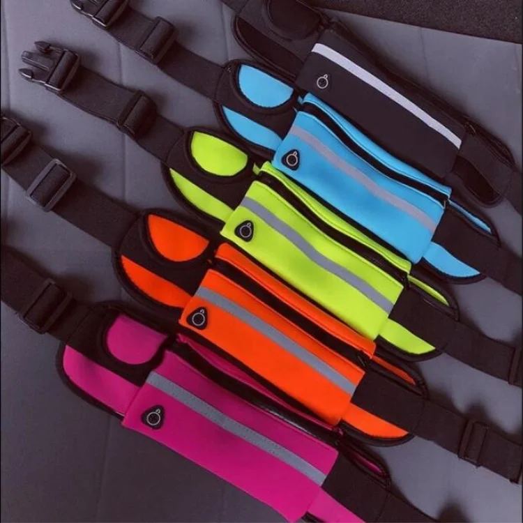 Popular Breathable Waterproof Sports Cycling Chest Handbag Unisex Fanny Pack Ladies Waist Bag