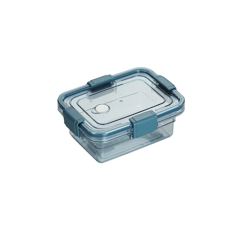 Прямоугольный прозрачный контейнер для еды 450 мл
