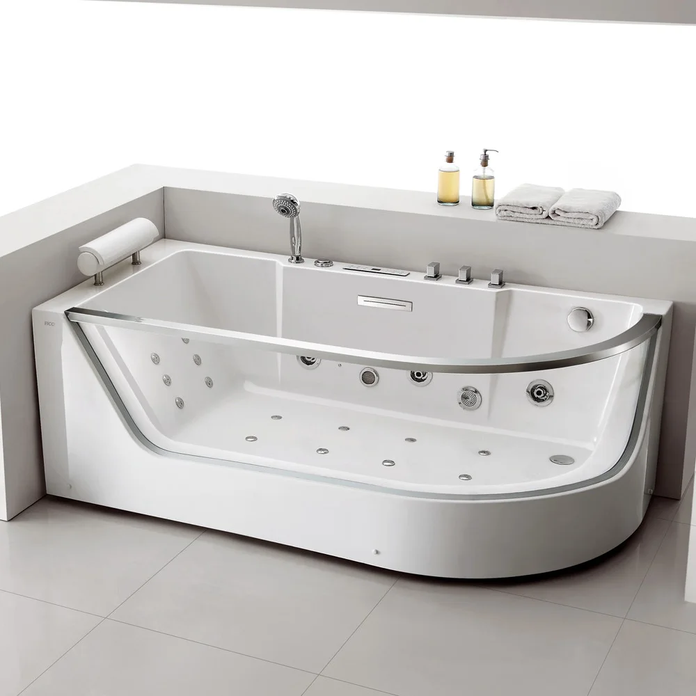 FICO White Baignoire Big Bathtub Jakuzi And Showers Baby Bath Tubs Swim Outdoor Spa