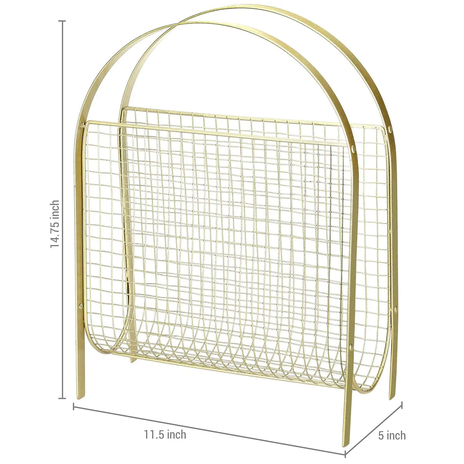 2024 Slim End Table Magazine Table Nighstand with Storage Holder Small Narrow Side Table Curve Magazine Racks
