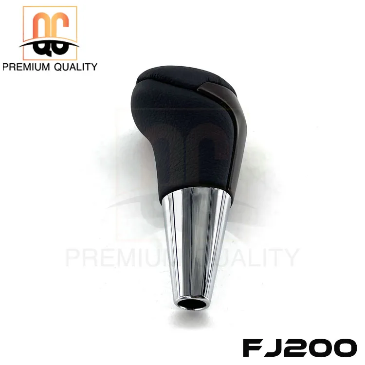 Good price of wood and leather Automotive transmission shift knob for FJ200 Cruiser LC200