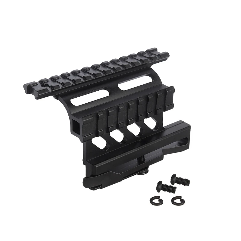 Aluminium Hunting Scope Bracket Scope Sight Side Mount For Optics Aluminium Black Mount Bracket