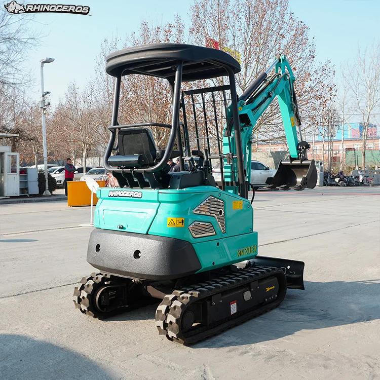 Crawler new 2 ton Electrical Excavator Mini earth moving machinery small digger Rhinoceros with CE EPA XN20EV used