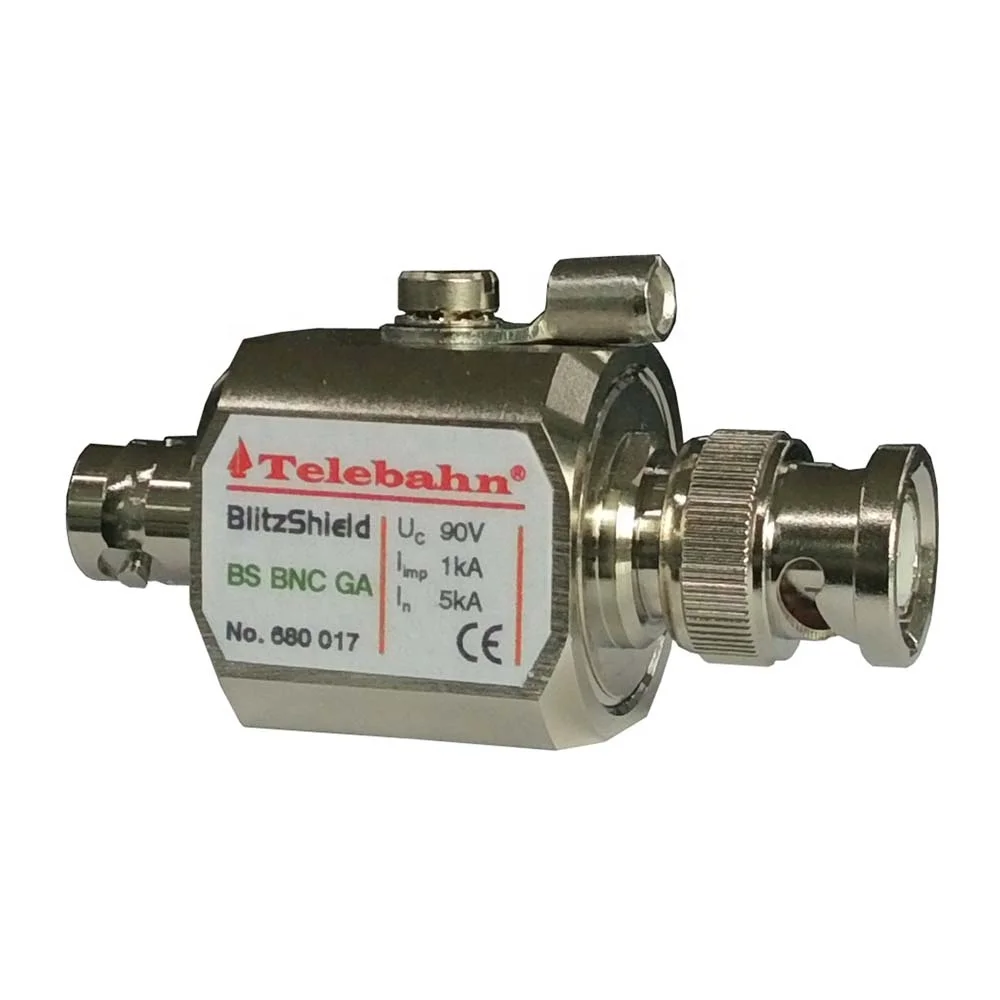 Rf surge arrester 0-3 ГГц F Тип Женский Джек Lightning Arrestor Protector