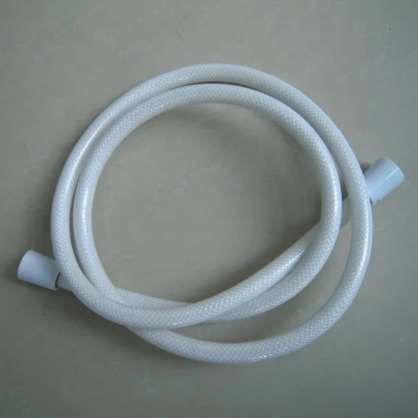 Синий гибкий шланг усиленный из ПВХ пластиковый