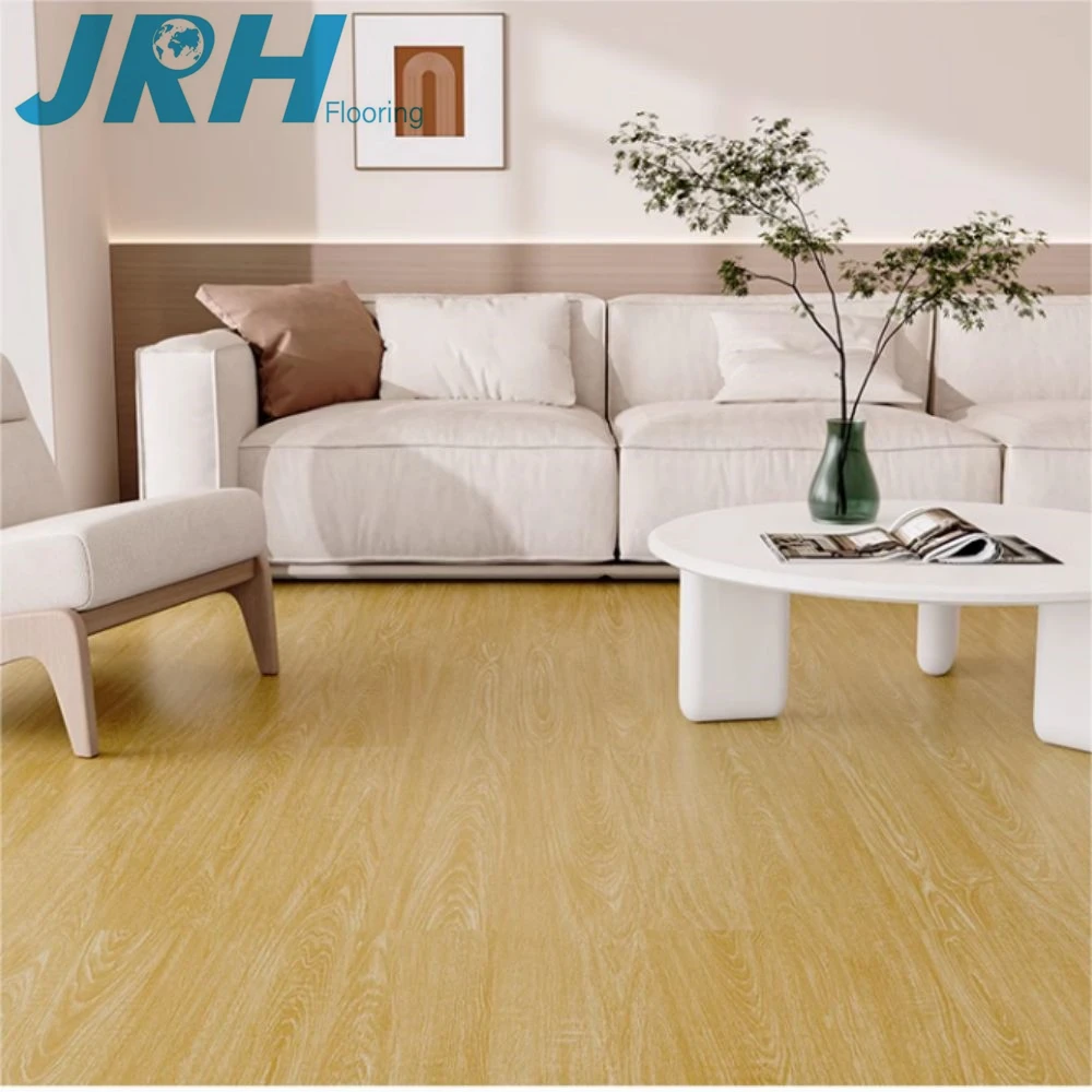 Waterproof 4mm 5mm 6mm interlock PVC plastic vinyl plank sheet click ceramic look like stone marble spc flooring tiles