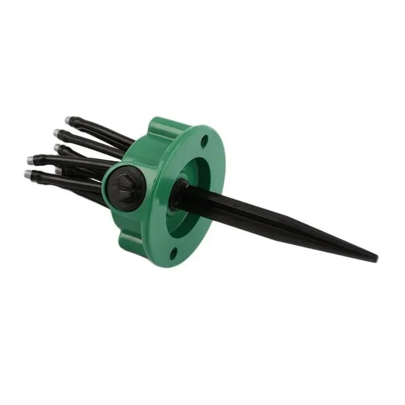 Garden lawn 360 degree automatic plastic multi-head water sprinkler