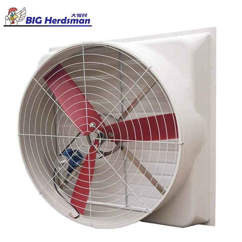Hot Sale FRP Ventilation Exhaust Fan Poultry tunnel vent ventilation exhaust fan for Poultry farming or Greenhouse