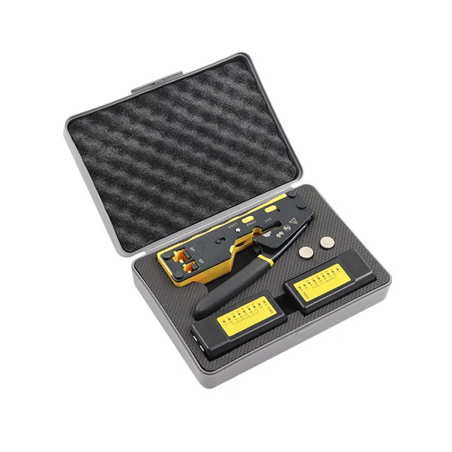 Network Repair Tool Kit RJ45 Crimping Tool Cable Tester tool set