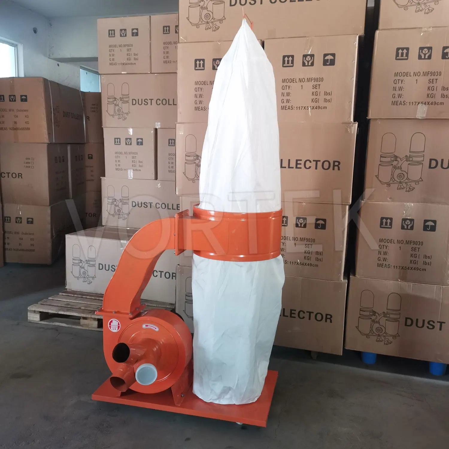 MF9022 Woodworking Dust Collector Industrial Dust Extraction System Carpentry Cleaning Tools