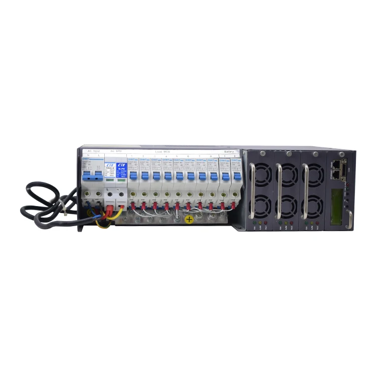 YUCOO manufacturer new embedded power system 3U 150A 48V DC power supply for telecom