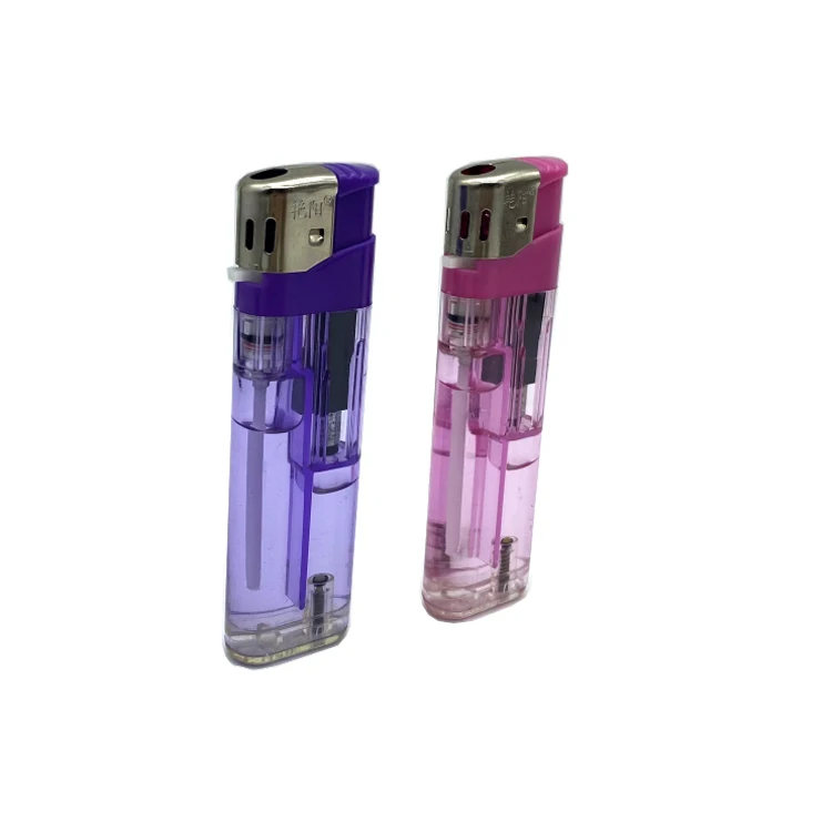 Wholesale Refillable Butane Gas Lighter Smoking Accessories Cheap Electronic Lighter