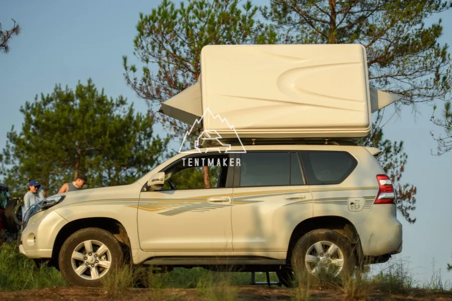 Hot Sale Folding Hard Shell Roof Car  Top Tent
