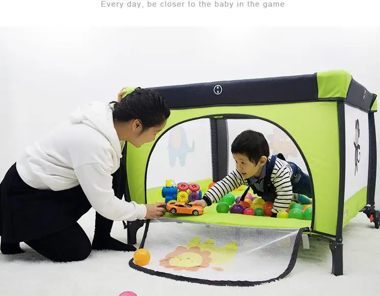 
Luxury Baby Cot fence Toys Portable Play Pen Baby 