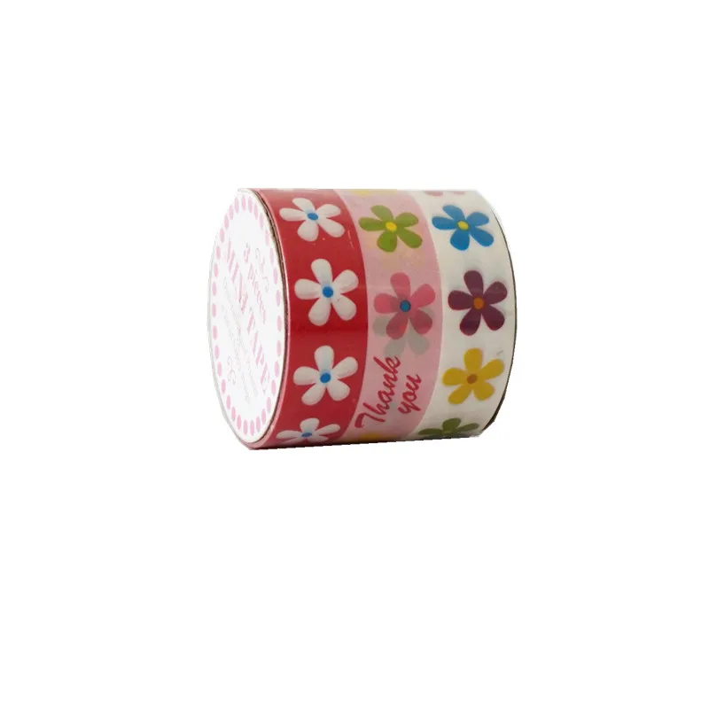 Hot selling colorful waterproof washi tape for decoration and DIY design custom printed small Japanese washi paper tape