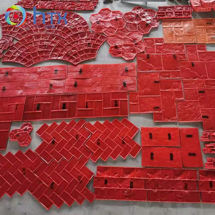 Big size magnesium concrete stamp hand trowel blind brick concrete stamp mold