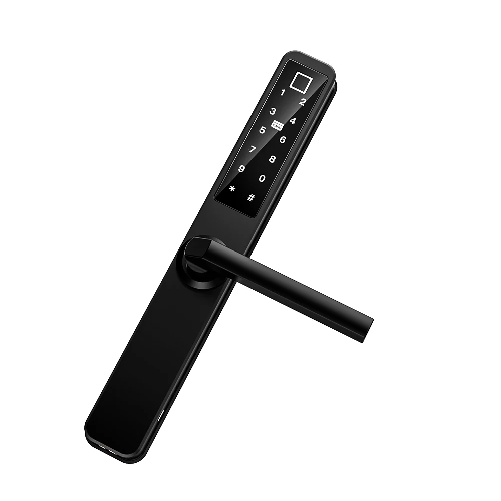 
 Замок дверной цифровой с Wi-Fi и сканером отпечатка пальца  