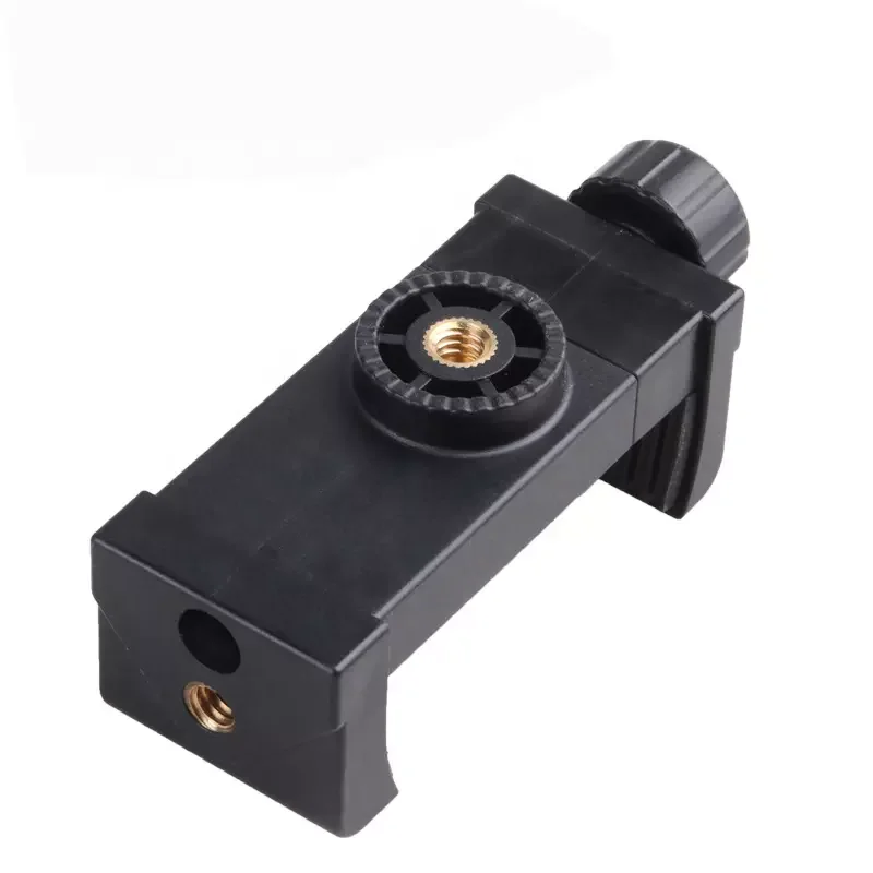 Smartphone Holder with 1/4 Screw Universal Tripod Monopod Mount Adapter Phone Holder for Tripod Cell Phone