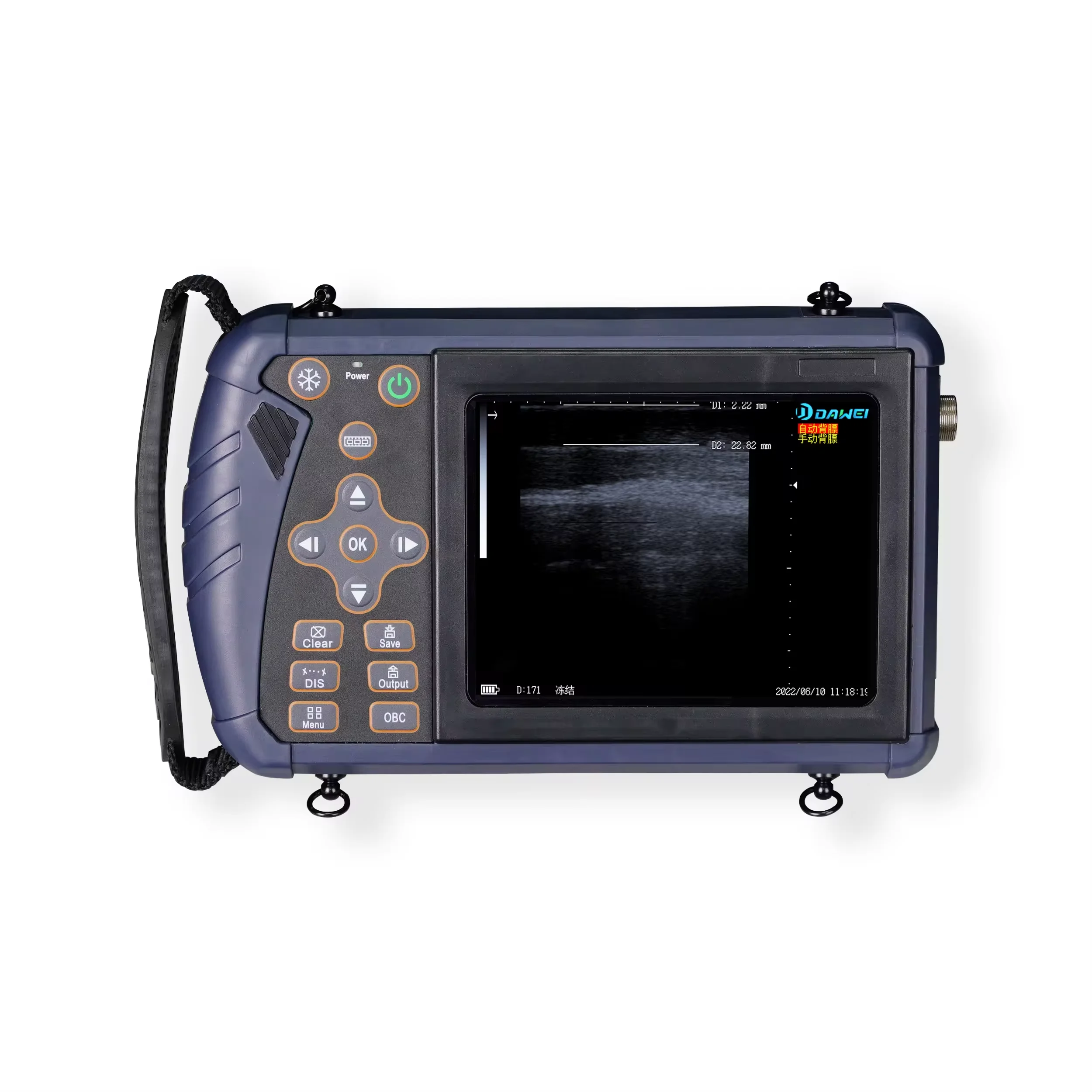 Dawei High Quality Imaging Ultrasound Machine Price Cattle Farm Livestock Pregnancy Scanner Equipment Cow fetal heart beats
