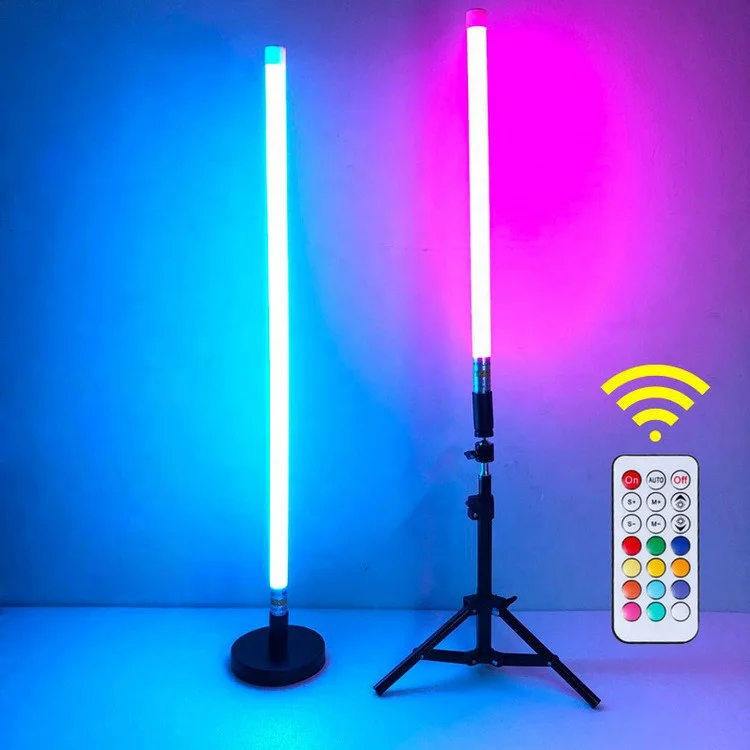 TL-120 60cm 90cm 120cm led with built-in battery rgb t8 tube lamp 18w remote control stage lights