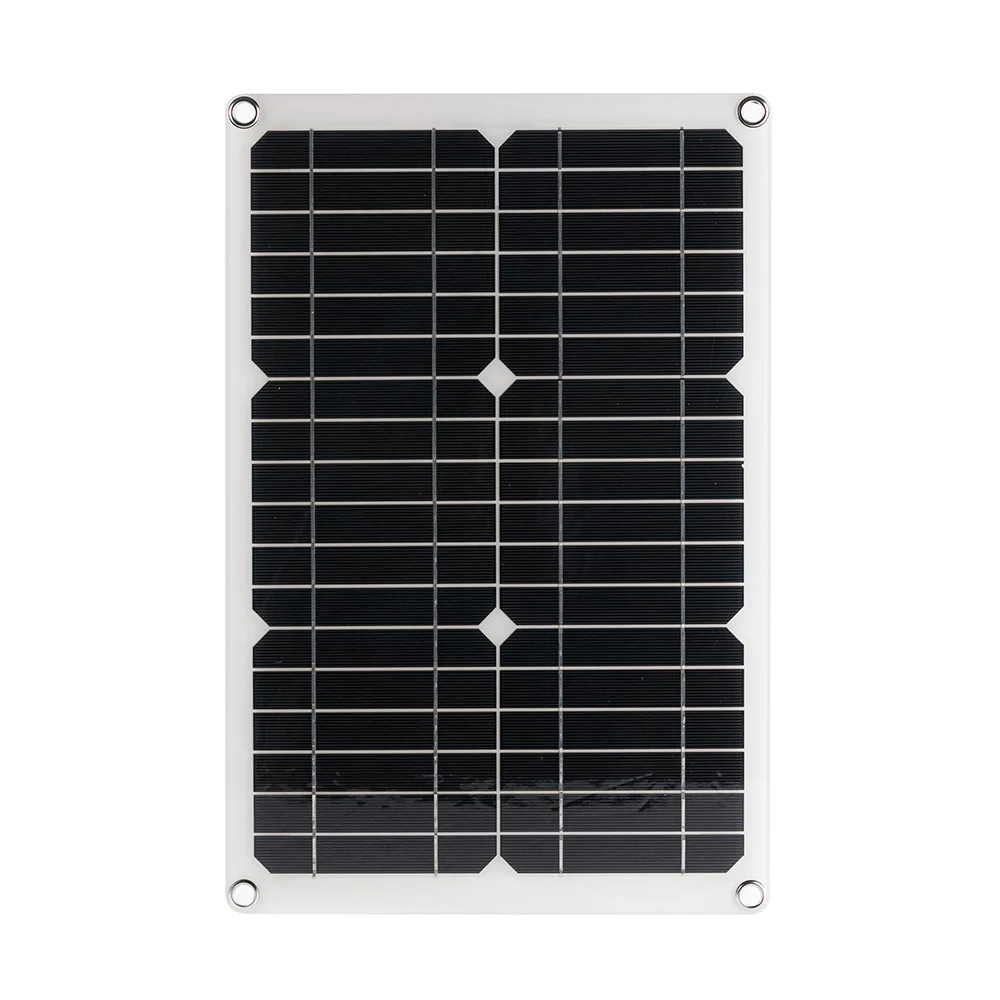 Monocrystalline Silicon Flexible Solar Panel oanel Waterproof High Efficiency Photovoltaic Power Supply for RV, Boat, Camping