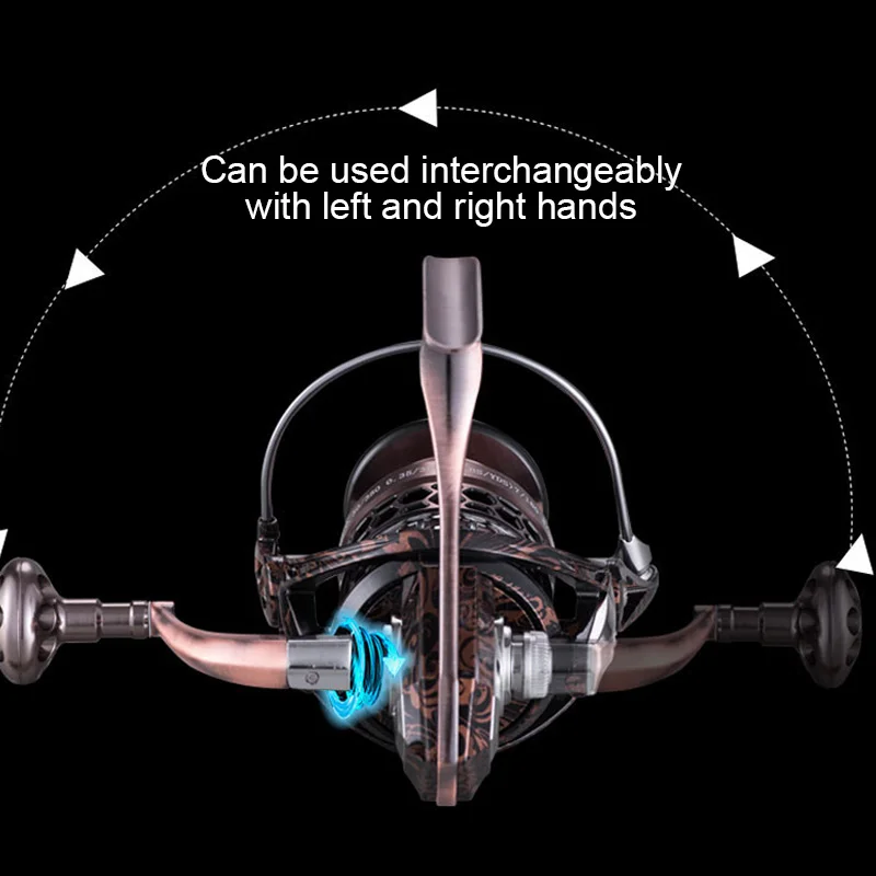 Factory wholesale High quality Saltwater sea fishing 3000 4000 5000 6000 carp spinning reel fishing