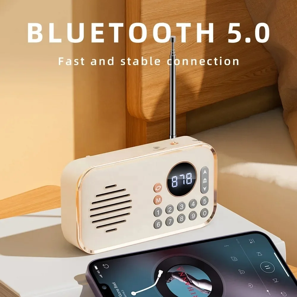 Portable P35 FM radio digital musical sound BT Speakers audio system sound professional music player speaker with FM Radio