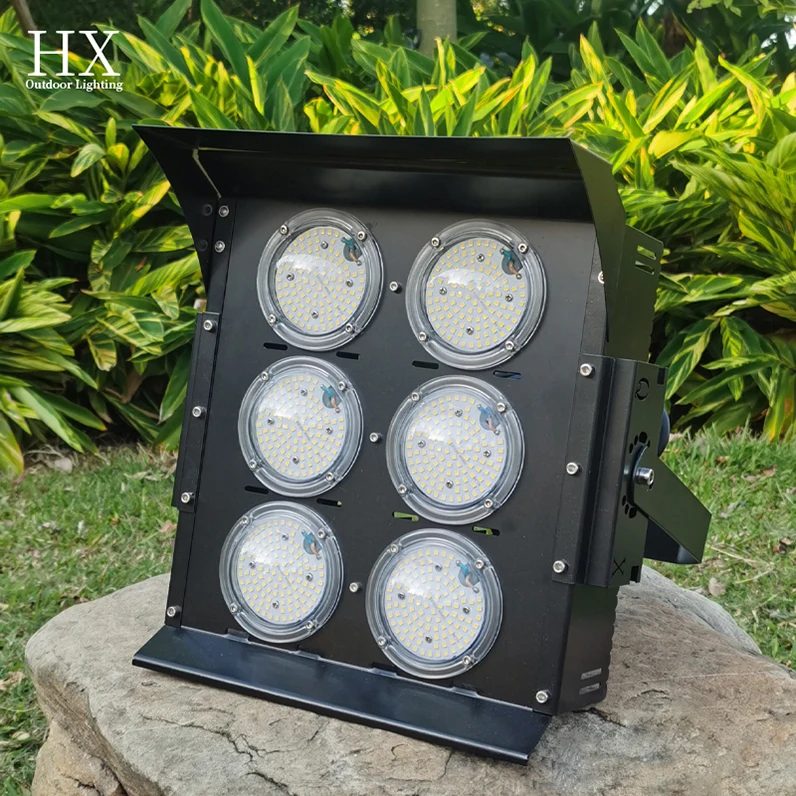 Cheap Stadium Spot Light Outdoor Ip65 Waterproof 600W Ac 220V Reflector Lamp Basketball Stadium Aluminum Led Flood Light