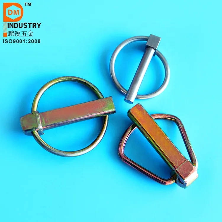Safety Lynch Pins Locking Pin Clip For Trailers Farm Tractor Car Truck ATV Linchpin