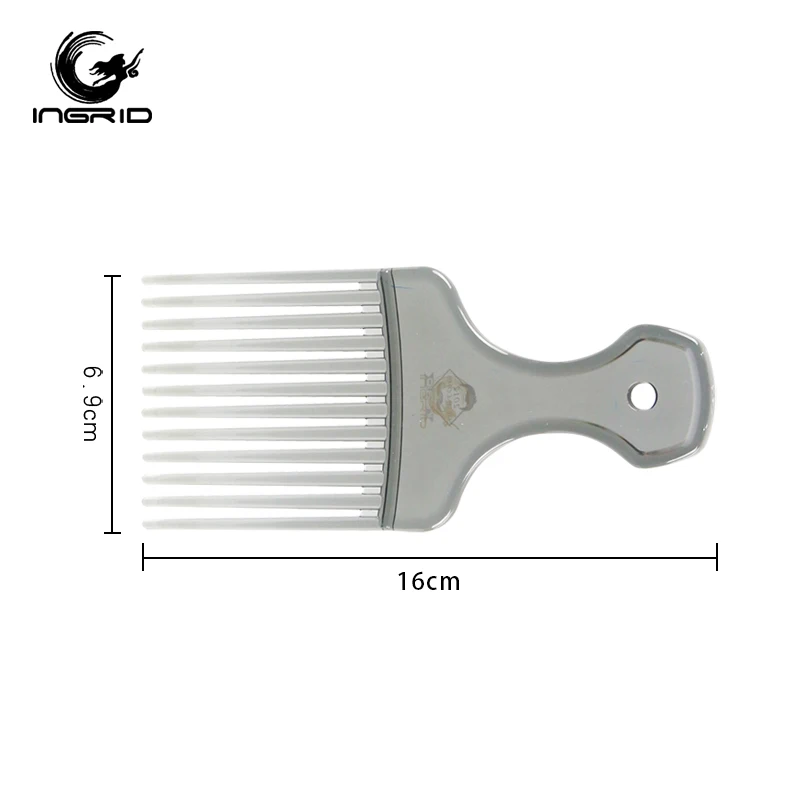 wholesale pro salon tools hairdressing Afro hair wide tooth comb hair pick comb for wet and dry hair