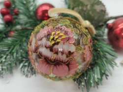 Factory handmade custom high-grade cloisonne enamel glass cloisonne ornaments for gift decoration to VIP customers