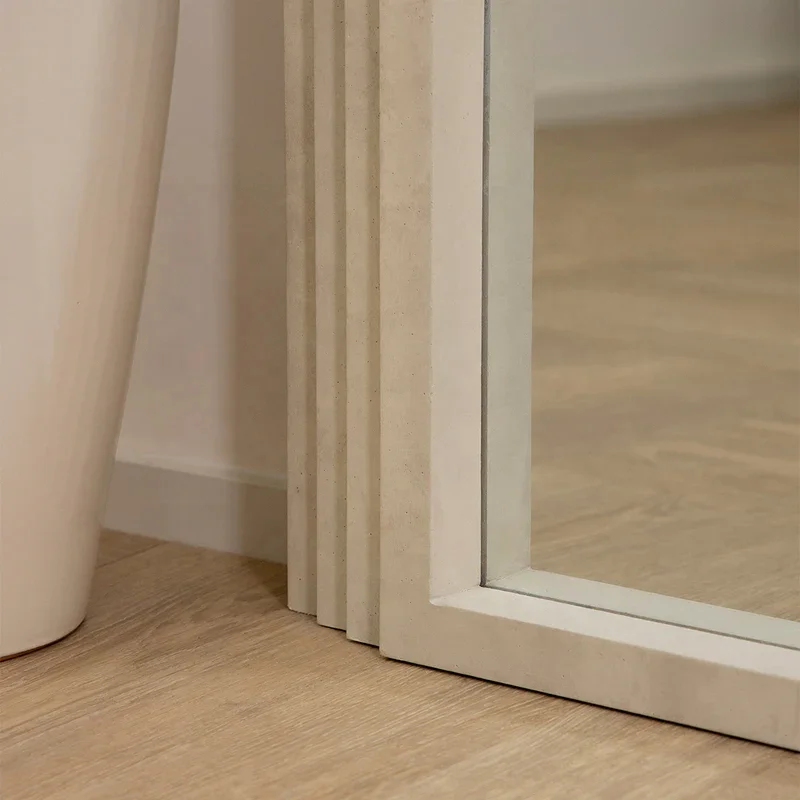 Modern european extra large arch full body length mirror