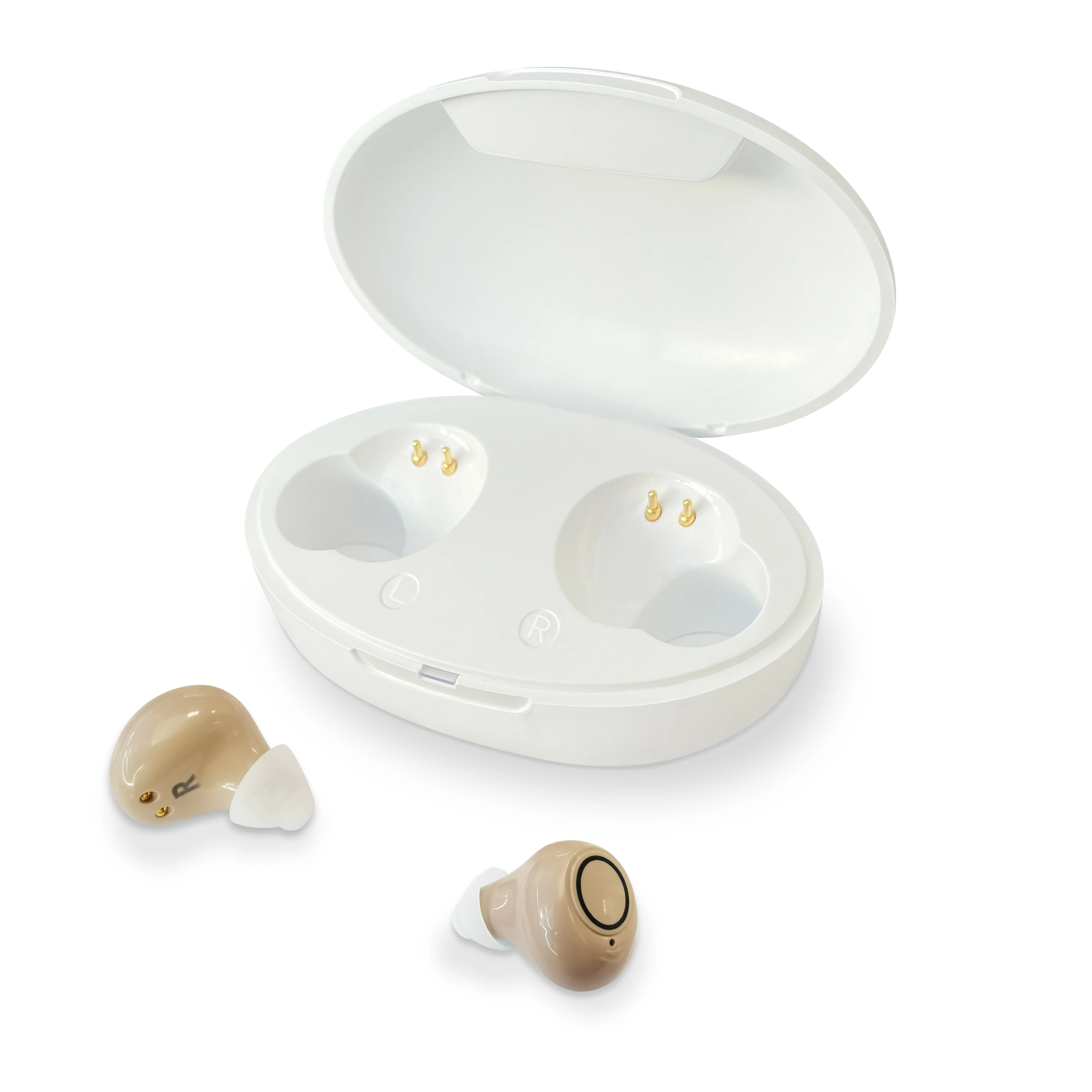 New Product Wholesales ITE Rechargeable Ear Hearing Aid For Deaf Hearing The noise reduction Hearing Aid