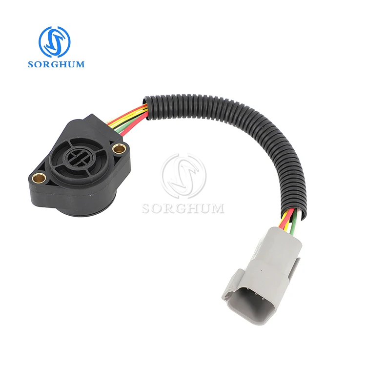 Sorghum 20715967 20893518 21116880 6 Wire Accelerator Speed Pedal Sensor For Volvo Truck