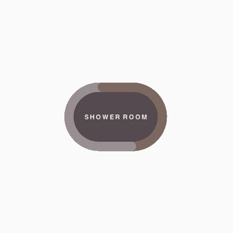 Diatom mud bathroom mat non-slip bathroom mat absorbent mat at the door